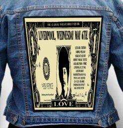 love (band) 14 - Photo Quality Printed Back Patch