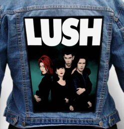lush band 10 - Photo Quality Printed Back Patch