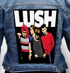 lush band 2 - Photo Quality Printed Back Patch