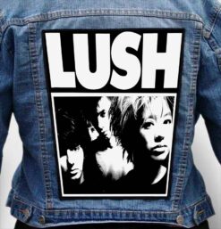 lush band 3 - Photo Quality Printed Back Patch