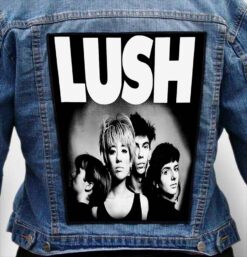 lush band 4 - Photo Quality Printed Back Patch