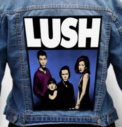 lush band 8 - Photo Quality Printed Back Patch
