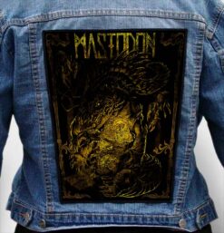 mastodon 3 - Photo Quality Printed Back Patch