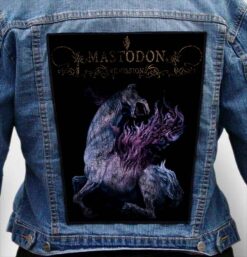 mastodon 4 - Photo Quality Printed Back Patch