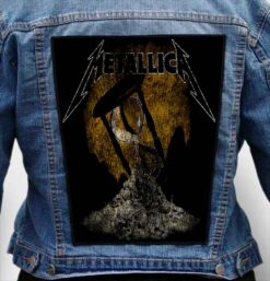 metallica 1 - Photo Quality Printed Back Patch