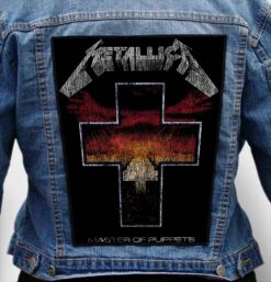 metallica 10 - Photo Quality Printed Back Patch