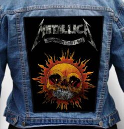 metallica 12 - Photo Quality Printed Back Patch