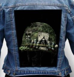 metallica 4 - Photo Quality Printed Back Patch