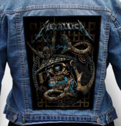 metallica 5 - Photo Quality Printed Back Patch