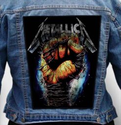 metallica 7 - Photo Quality Printed Back Patch