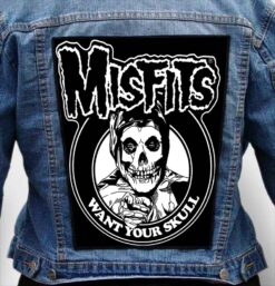 misfits 13 - Photo Quality Printed Back Patch