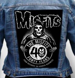 misfits 2 - Photo Quality Printed Back Patch
