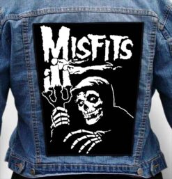 misfits 7 - Photo Quality Printed Back Patch
