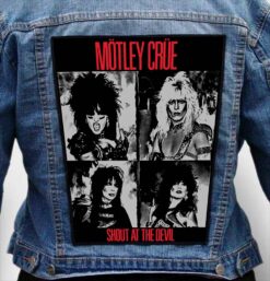 motley crue 14 - Photo Quality Printed Back Patch