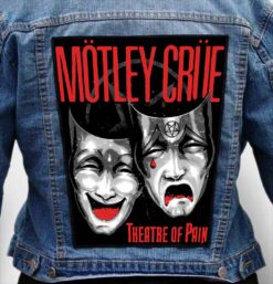 motley crue 21 - Photo Quality Printed Back Patch