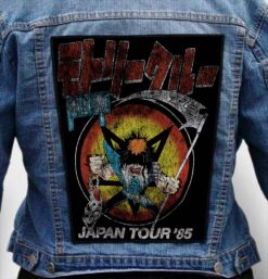motley crue 8 - Photo Quality Printed Back Patch