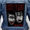 motley crue 9 - Photo Quality Printed Back Patch