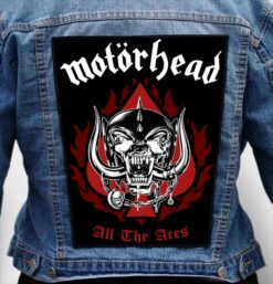 motorhead 1 - Photo Quality Printed Back Patch