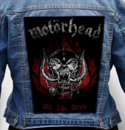 motorhead 11 - Photo Quality Printed Back Patch