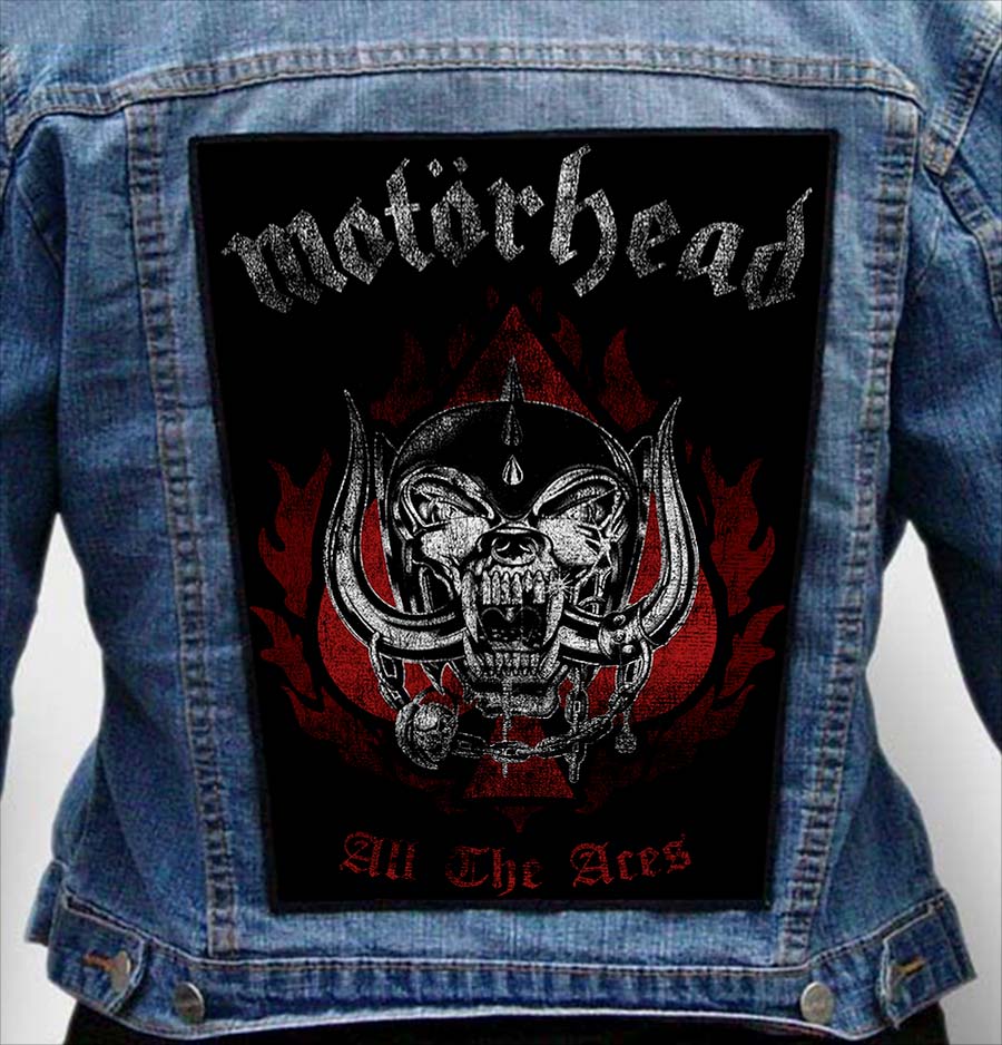 motorhead 11 - Photo Quality Printed Back Patch