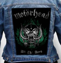 motorhead 12 - Photo Quality Printed Back Patch