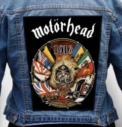 motorhead 13 - Photo Quality Printed Back Patch