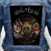 motorhead 14 - Photo Quality Printed Back Patch