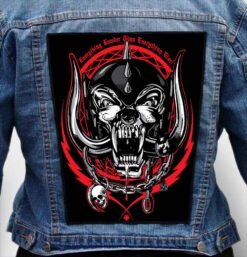 motorhead 15 - Photo Quality Printed Back Patch