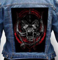 motorhead 16 - Photo Quality Printed Back Patch