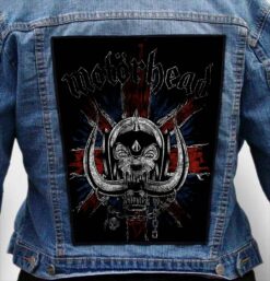 motorhead 18 - Photo Quality Printed Back Patch