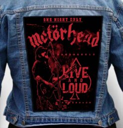 motorhead 2 - Photo Quality Printed Back Patch