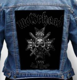 motorhead 21 - Photo Quality Printed Back Patch