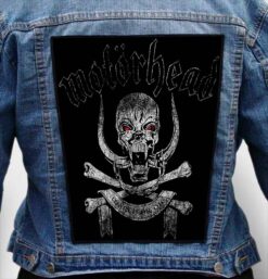 motorhead 22 - Photo Quality Printed Back Patch
