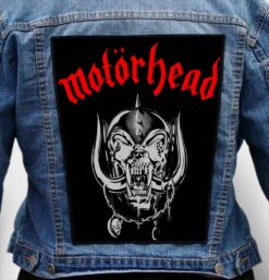 motorhead 3 - Photo Quality Printed Back Patch