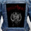 motorhead 4 - Photo Quality Printed Back Patch