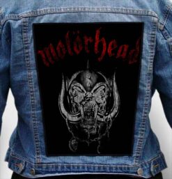 motorhead 4 - Photo Quality Printed Back Patch