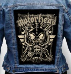 motorhead 5 - Photo Quality Printed Back Patch