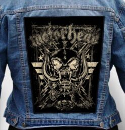 motorhead 6 - Photo Quality Printed Back Patch