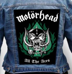 motorhead 7 - Photo Quality Printed Back Patch