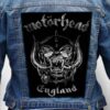 motorhead 9 - Photo Quality Printed Back Patch