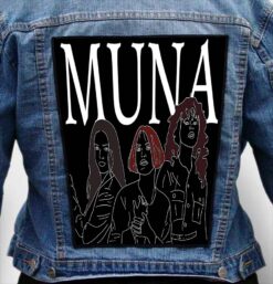 muna 5 - Photo Quality Printed Back Patch