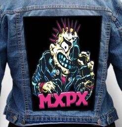 mxpx 10 - Photo Quality Printed Back Patch