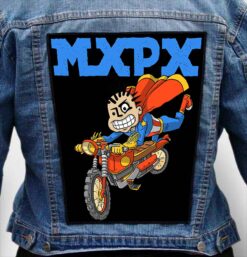 mxpx 12 - Photo Quality Printed Back Patch