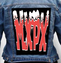mxpx 21 - Photo Quality Printed Back Patch
