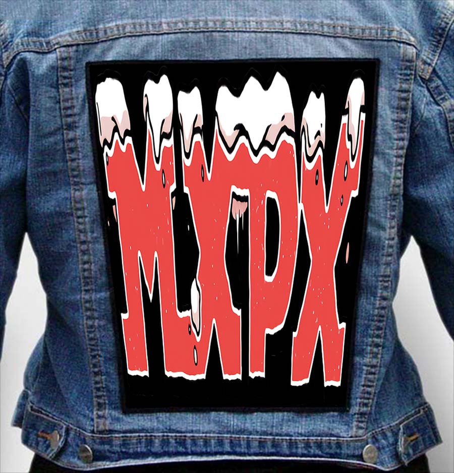mxpx 21 - Photo Quality Printed Back Patch