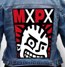 mxpx 25 - Photo Quality Printed Back Patch