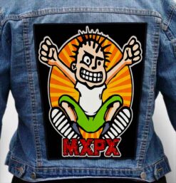 mxpx 26 - Photo Quality Printed Back Patch