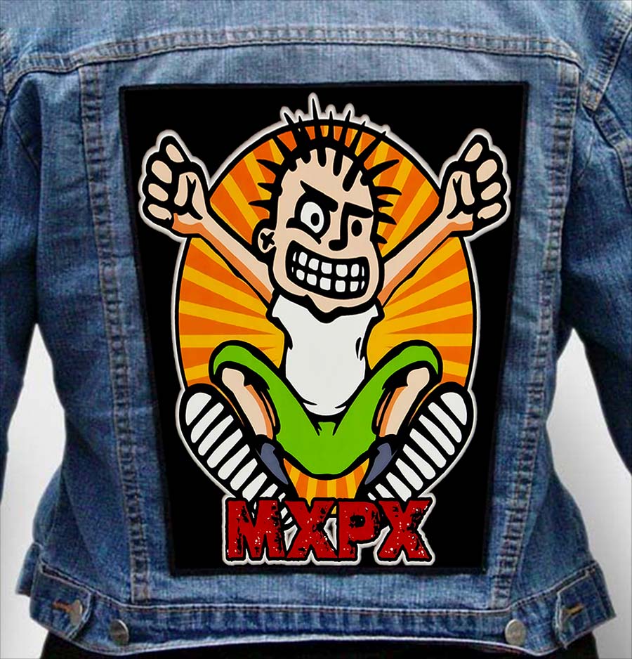 mxpx 26 - Photo Quality Printed Back Patch