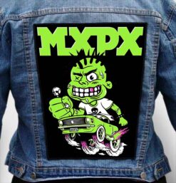 mxpx 28 - Photo Quality Printed Back Patch