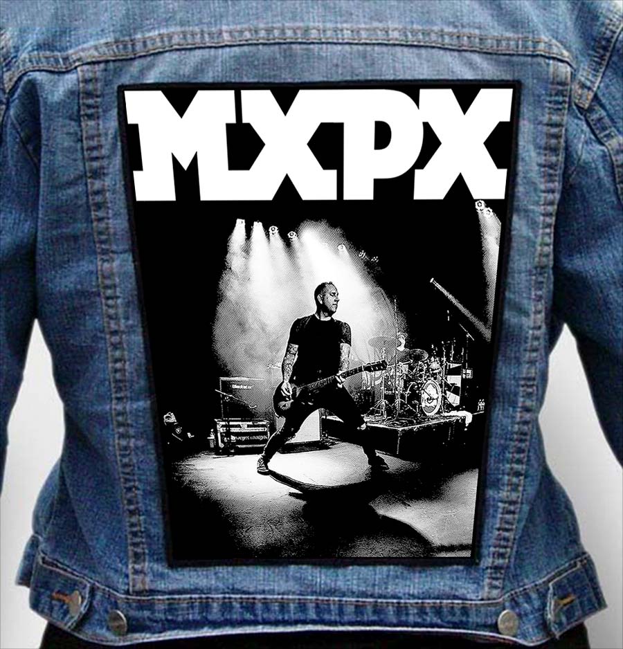 mxpx 3 - Photo Quality Printed Back Patch